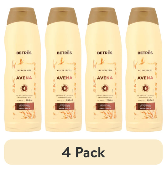 (4 Pack)  Oatmeal Body Wash, Aloe and Glycerin, 25.4 Fl. Oz.
